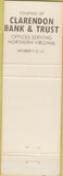 Matchbook Cover - Arlington Hospital Gift Shop VA orange