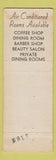 Matchbook Cover - Claridge Hotel St Louis MO