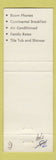 Matchbook Cover - Colonial Inn Motel Mercer PA
