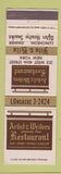 Matchbook Cover - Artist & Writers Restaurant New York City