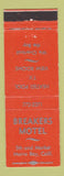 Matchbook Cover - Breakers Motel Morro Bay CA
