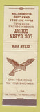 Matchbook Cover - Log Cabin Court Grayland WA