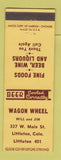 Matchbook Cover - Wagon Wheel Restaurant Littleton Colorado