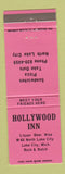 Matchbook Cover - Hollywood Inn Lake City MI