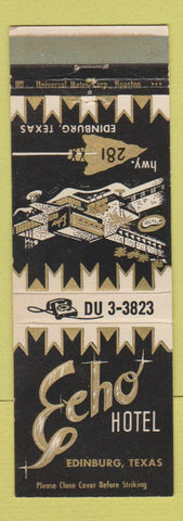 Matchbook Cover - Echo Hotel Edinburg TX