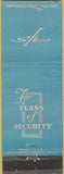 Matchbook Cover - Aviation Insurance Jackson Heights NY WEAR