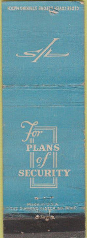 Matchbook Cover - Aviation Insurance Jackson Heights NY WEAR