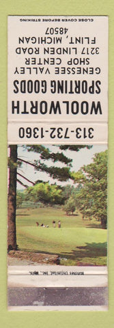 Matchbook Cover - Woolworth Sporting Goods Flint MI