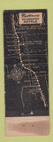 Matchbook Cover - Bright Angel Lodge Grand Canyon National Park AZ Fred Harvey