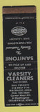 Matchbook Cover - Varsity Cleaners Cedar Falls IA WEAR
