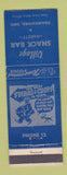 Matchbook Cover - Village Snack Bar Thamesford ON