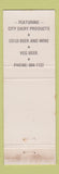 Matchbook Cover - Schumann's Party Store Liquor Bay City MI