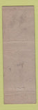 Matchbook Cover - Louis Men's Clothes Boston MA WEAR