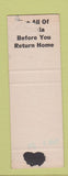 Matchbook Cover - El Comodore Hotel Miami FL SAMPLE