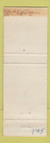 Matchbook Cover - The Village Inn Jeanette PA