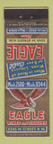 Matchbook Cover - Eagle Wines Liquors Washington DC