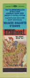 Matchbook Cover - Daniels Electric Service Pittsburgh PA hillbilly