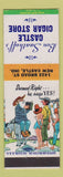 Matchbook Cover - Ben Saathoff's Castle Cigar Store New Castle IN hillbilly