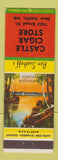 Matchbook Cover - Castle Cigar Store New Castle IN
