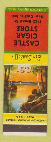 Matchbook Cover - Castle Cigar Store New Castle IN