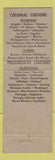 Matchbook Cover - Valvoline oil gas Colonial Oil IN MI WEAR