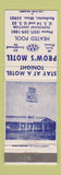 Matchbook Cover - Prow's Motel Rochester MN