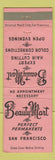 Matchbook Cover - Beauty Mart Salon San Francisco CA
