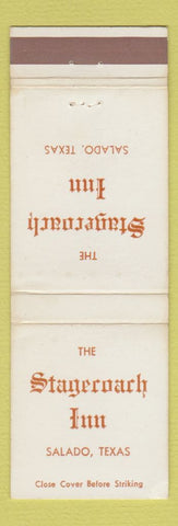 Matchbook Cover - Stagecoach Inn Salado TX WEAR