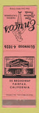 Matchbook Cover - Enrico's Italian Restaurant Fairfax CA