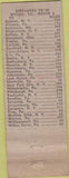 Matchbook Cover - Fulmer's Mobil oil gas Wysox PA POOR