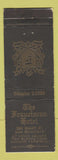 Matchbook Cover - Franciscan Hotel San Francisco CA