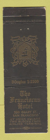 Matchbook Cover - Franciscan Hotel San Francisco CA