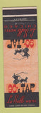 Matchbook Cover - LaSalle Hotel Chicago IL 90's Tap