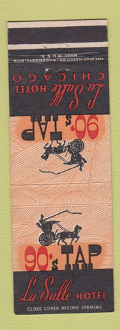 Matchbook Cover - LaSalle Hotel Chicago IL 90's Tap