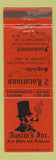 Matchbook Cover - Austin's Pipes Tobacco Frankenmuth MI