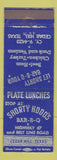 Matchbook Cover - Shorty Hood's BBQ Cedar Hill TX