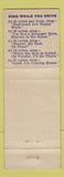 Matchbook Cover - Shorty Hood's BBQ Cedar Hill TX
