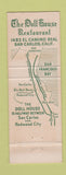 Matchbook Cover - Doll House Restaurant San Carlos CA