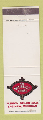 Matchbook Cover - Butternut House Saginaw MI