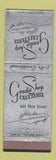 Matchbook Cover - Goodie Shop Cafeteria Terre Haute IN