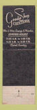 Matchbook Cover - Goodie Shop Cafeteria Terre Haute IN