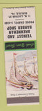 Matchbook Cover - Yeingst and Brenneman Barber Shop Carlisle PA