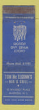 Matchbook Cover - Tom McElgunn's Bar Grill Madison NJ WEAR