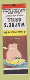 Matchbook Cover - Wayne's Grill New Castle IN