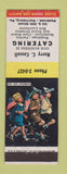 Matchbook Cover - Harry Cassell Catering Penbrook Harrisburg PA