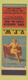 Matchbook Cover - VFW Emil Hubsch Post Mount Vernon NY pinup