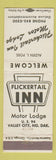 Matchbook Cover - Flickertail Inn Valley City ND