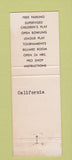 Matchbook Cover - Cal Bowling Lakewood CA