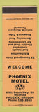 Matchbook Cover - Phoenix Motel Phoenix OR