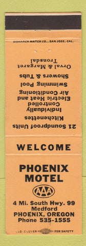 Matchbook Cover - Phoenix Motel Phoenix OR